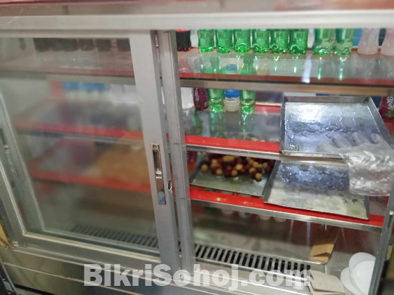 Cooling Fridge for sweetmeat , Cake, pastry etc.